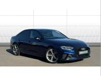 Used Audi A4 Black Edition 147 HP (108 kW) 2021 Blue Sedan
