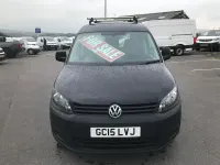 Used VW Caddy Startline 102 HP (75 kW) 2015 Black MPV
