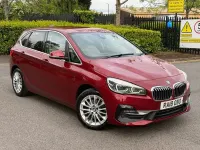 Used BMW 220 Luxury Line 190 HP (139 kW) 2018 Red Hatchback