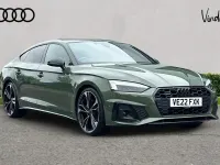 Used Audi A5 Black Edition 200 HP (147 kW) 2022 Green Coupe