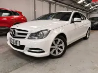 Used Mercedes C220 Executive 2014 White Coupe