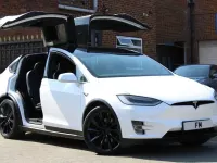 Used Tesla Model X Long Range AWD 397 kW (541 HP) 2019 White SUV