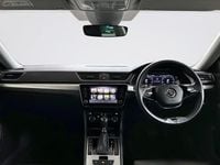 Used Skoda Superb SE Technology 218 HP (160 kW) 2021 Blue Estate