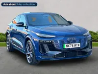 Begagnad Audi e-tron Business 359 kW (489 HK) 2025 Blå SUV