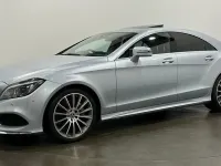 Used Mercedes CLS350 AMG line 258 HP (189 kW) 2017 Silver Coupe