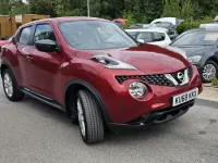 Used Nissan Juke 110 HP (80 kW) 2018 Red SUV