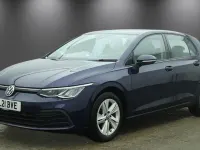 Used VW Golf VII S 150 HP (110 kW) 2021 Blue Hatchback