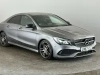 Used Mercedes CLA220 AMG line 177 HP (130 kW) 2017 Grey Coupe