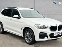 Used BMW X3 M Sport 190 HP (139 kW) 2021 White SUV