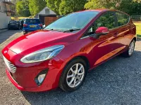 Used Ford Fiesta Zetec 83 HP (61 kW) 2017 Red Hatchback