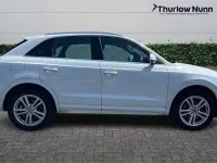 Used Audi Q3 S-Line 150 HP (110 kW) 2018 White SUV