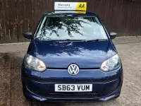 Used VW up! take up! 60 HP (44 kW) 2014 Blue Hatchback