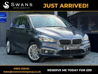 Used BMW 218 Luxury Line 136 HP (100 kW) 2017 Grey Hatchback