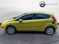 Used Ford Fiesta Titanium 2014 Yellow Hatchback