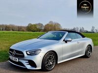 Used Mercedes E220 AMG Line Premium 2021 Silver Cabriolet