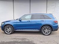Used Mercedes GLC300 AMG Line Premium Plus 306 HP (225 kW) 2022 Blue SUV