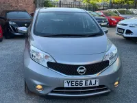 Używany Nissan Note Acenta 80 KM (58 kW) 2016 Srebrny Hatchback