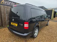 Used VW Caddy Life 140 HP (102 kW) 2014 Black MPV