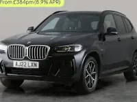 Used BMW X3 M Sport 292 HP (214 kW) 2022 Black SUV
