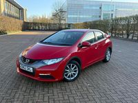 Begagnad Honda Civic SE 100 HK (73 kW) 2012 Röd Halvkombi