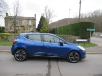 Used Renault Clio Dynamique 120 HP (88 kW) 2018 Blue Hatchback