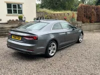 Used Audi A5 S-Line 190 HP (139 kW) 2018 Grey Coupe