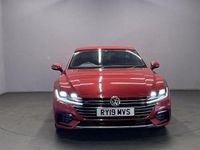 Used VW Arteon R-line 150 HP (110 kW) 2019 Red Hatchback