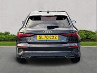 Used Audi A3 S-Line 147 HP (108 kW) 2020 Black Hatchback