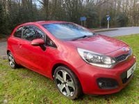 Used Kia Rio 90 HP (66 kW) 2012 Red Hatchback