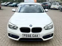 Used BMW 116 Sport Line 116 HP (85 kW) 2016 White Hatchback
