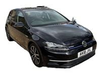 Used VW Golf VII SE 130 HP (95 kW) 2018 Black Hatchback