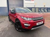 Used Land Rover Discovery Sport HSE Luxury 180 HP (132 kW) 2016 Red SUV