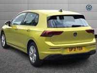 Used VW Golf VIII Life 108 HP (79 kW) 2021 Yellow Hatchback