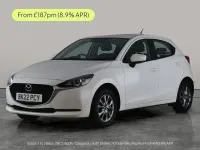 Używany Mazda 2 75 KM (55 kW) 2022 Biały Hatchback