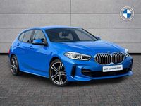 Used BMW 118 M Sport 134 HP (98 kW) 2021 Blue Hatchback