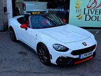 Used Abarth 124 Spider 170 HP (125 kW) 2018 White Cabriolet