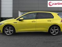 Used VW Golf VII R-line 150 HP (110 kW) 2021 Yellow Hatchback