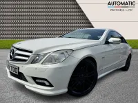 Used Mercedes E350 2009 White Coupe