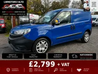 Used Fiat Doblò 90 HP (66 kW) 2015 Blue MPV