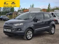 Usado Ford Ecosport Zetec 112 HP (82 kW) 2016 Cinzento SUV