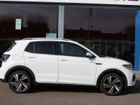 Used VW T-Cross R-line 115 HP (84 kW) 2019 White SUV