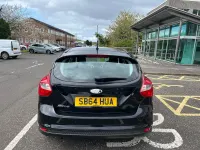 Used Ford Focus Zetec 2014 Black Hatchback