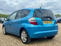 Używany Honda Jazz EX 100 KM (73 kW) 2009 Niebieski Hatchback