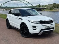 Begagnad Land Rover Range Rover evoque Dynamic 2011 Vit Kombi