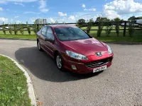 Used Peugeot 407 136 HP (100 kW) 2016 Red Sedan