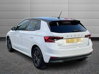 Used Skoda Fabia Colour Edition 59 HP (43 kW) 2022 Candy white black magic pearl effect Hatchback