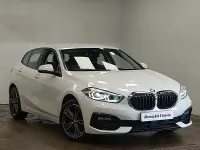 Used BMW 118 Sport Line 136 HP (100 kW) 2022 White Hatchback