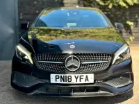 Used Mercedes A200 AMG Line Premium Plus 136 HP (100 kW) 2018 Black Hatchback