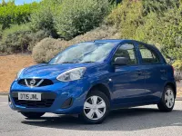 Used Nissan Micra Visia 2015 Blue Hatchback