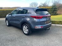 Used Kia Sportage 136 HP (100 kW) 2018 Blue SUV